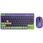 XPower KB6 2合1 2.4G無線鍵盤滑鼠套裝 (EVA初號機)